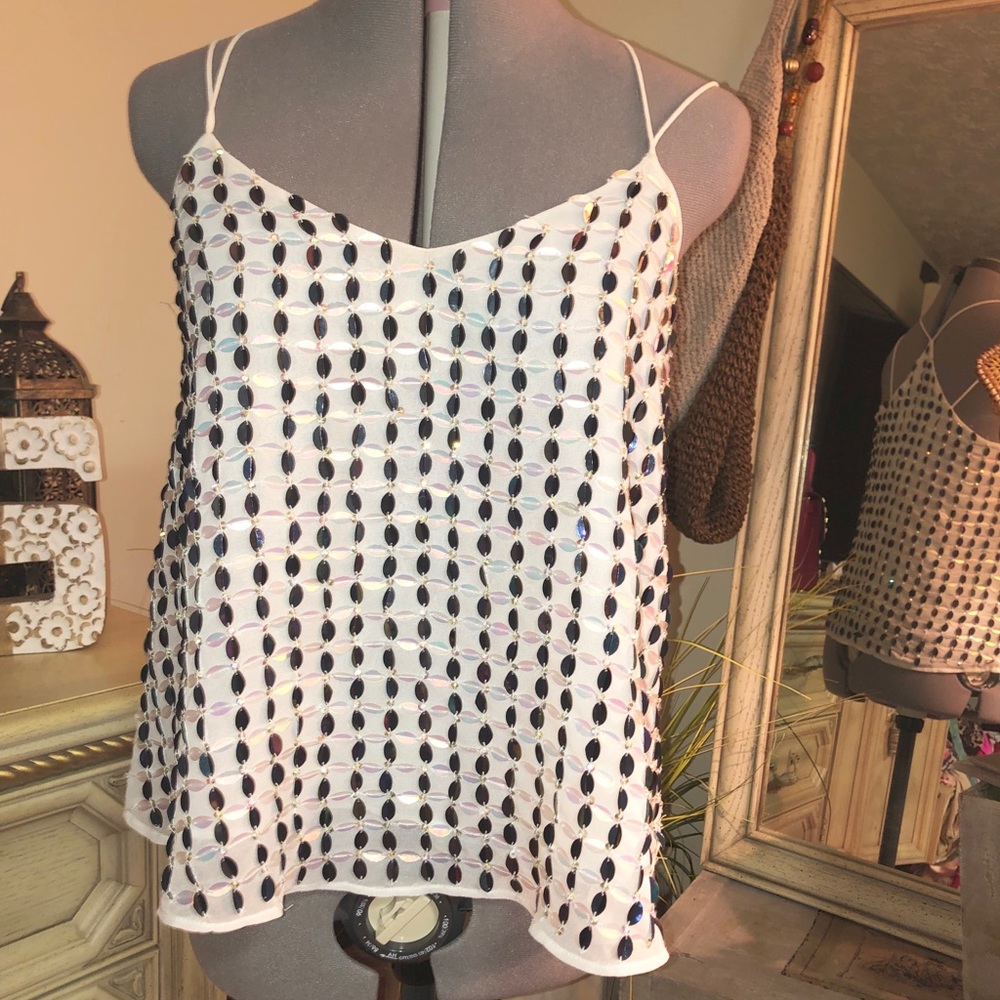 Hologram seaquin top